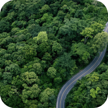 Temple et paysages en Asie